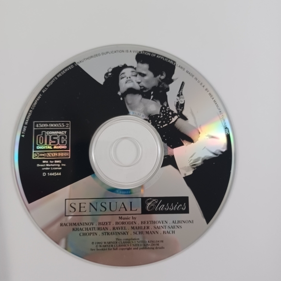 Sensual Classics 90s CD -Classical -Romantic -Love *MINIMAL WEAR* - Picture 7 of 10